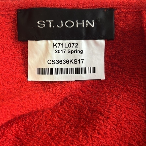 ST. JOHN wool blend 2017 Spring collection sz:2 - Picture 7 of 12